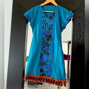 Mexican Handcrafted Mini (authentic Oaxaca indigenous fabrics)